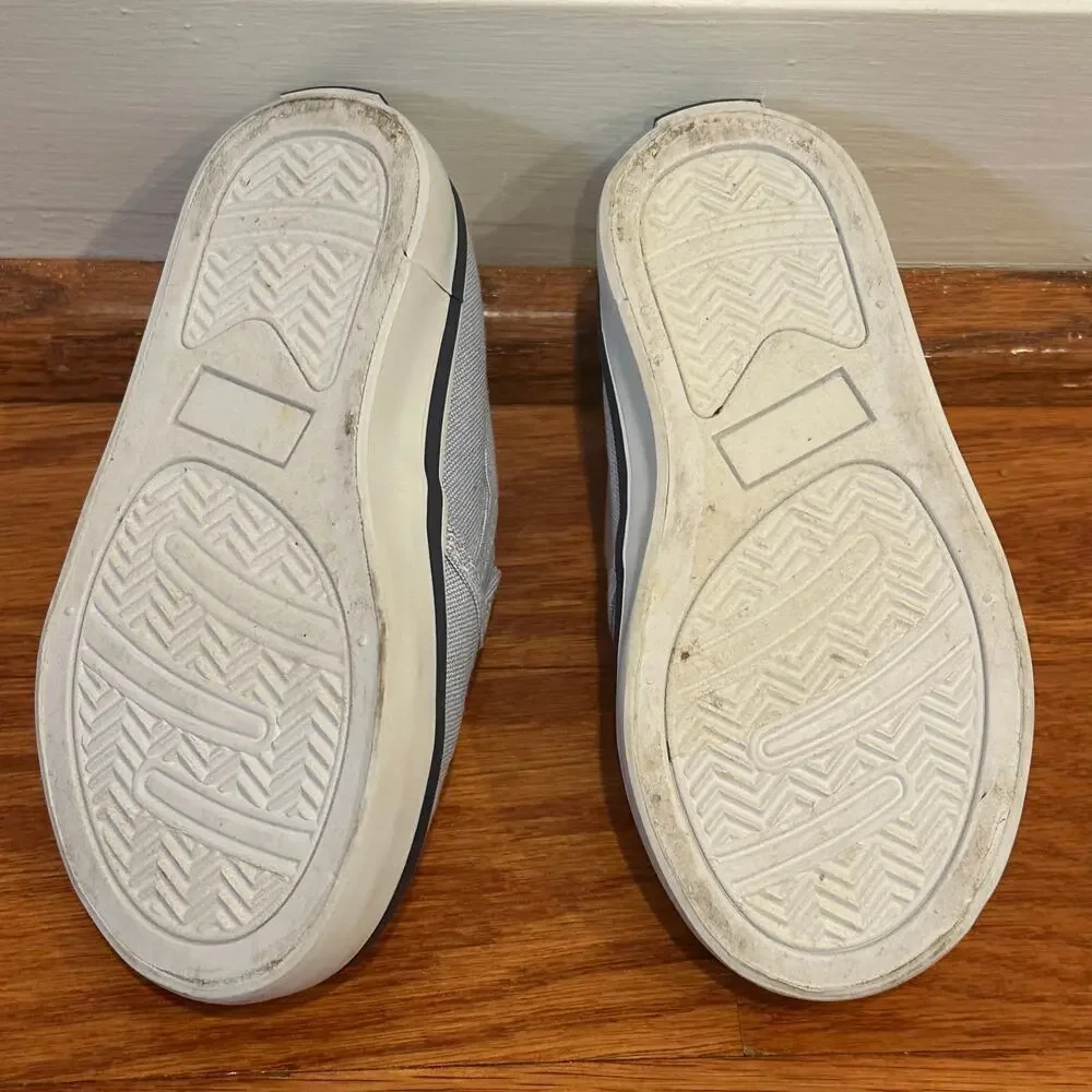Janie and Jack Twill Slip On Sneakers sz 7 Toddler